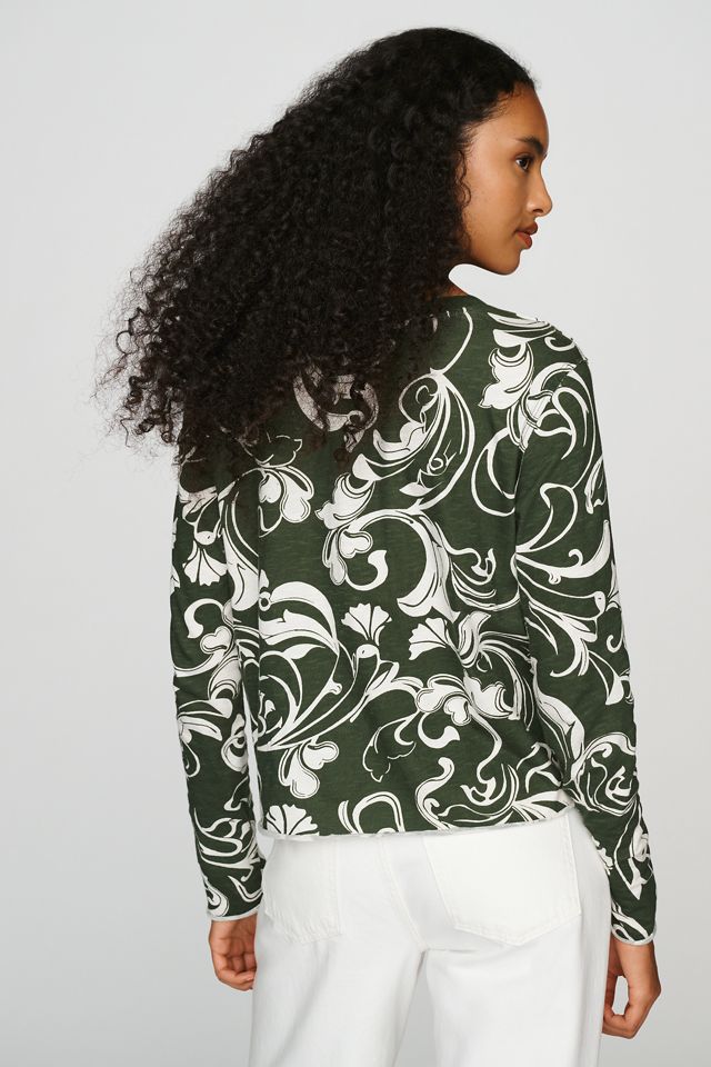 Maeve Caitlin 100% Cotton Boxy Long Sleeve Tee #2