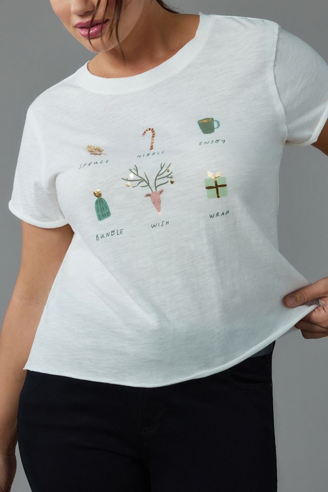 Sally Murphy Holiday Graphic Tee #5