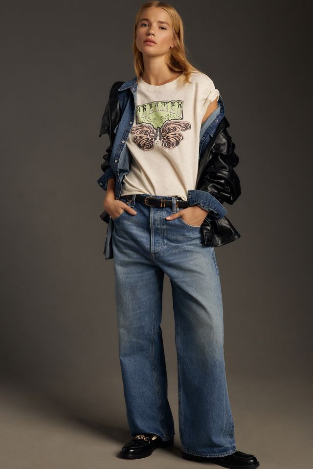 Sun Keep for Anthropologie Dreamer Graphic T-Shirt #3