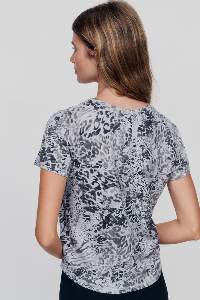 The Bennie Slim Crew Neck Cotton-Slub T-Shirt by Pilcro #2