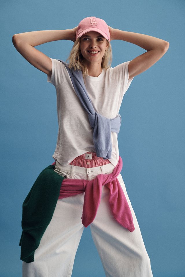 The Bennie Cotton Slub Crew-Neck Slim Tee by Pilcro #9