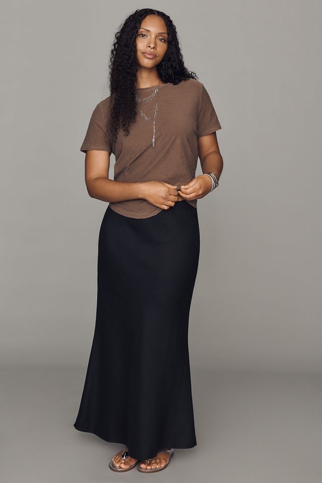 Pilcro Bennie Cotton Slim Crew Neck Tee #7