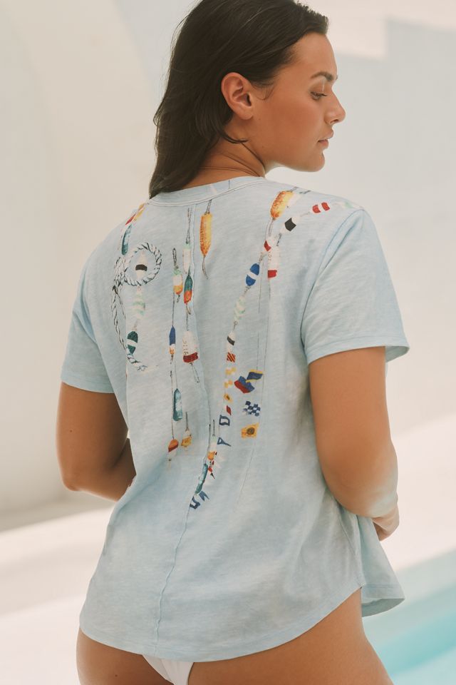 The Bennie Cotton Slub Crew-Neck Slim Tee by Pilcro #5
