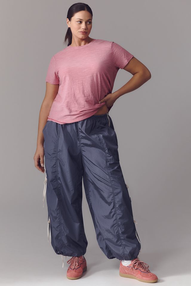 La Maglietta Slim Girocollo in Cotone-Slub Bennie di Pilcro #6