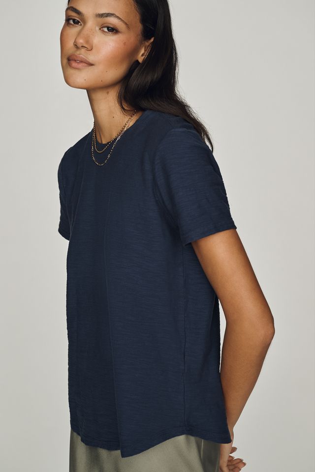 Pilcro Bennie Cotton Slim Crew Neck Tee #2