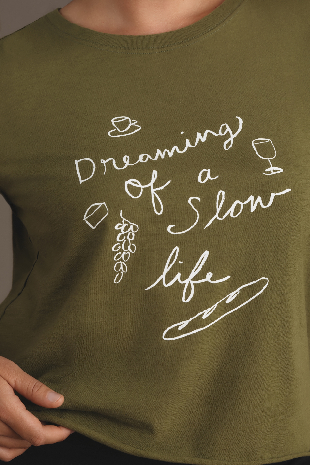 Phthalo Ruth Dreaming of a Slow Life Graphic Tee