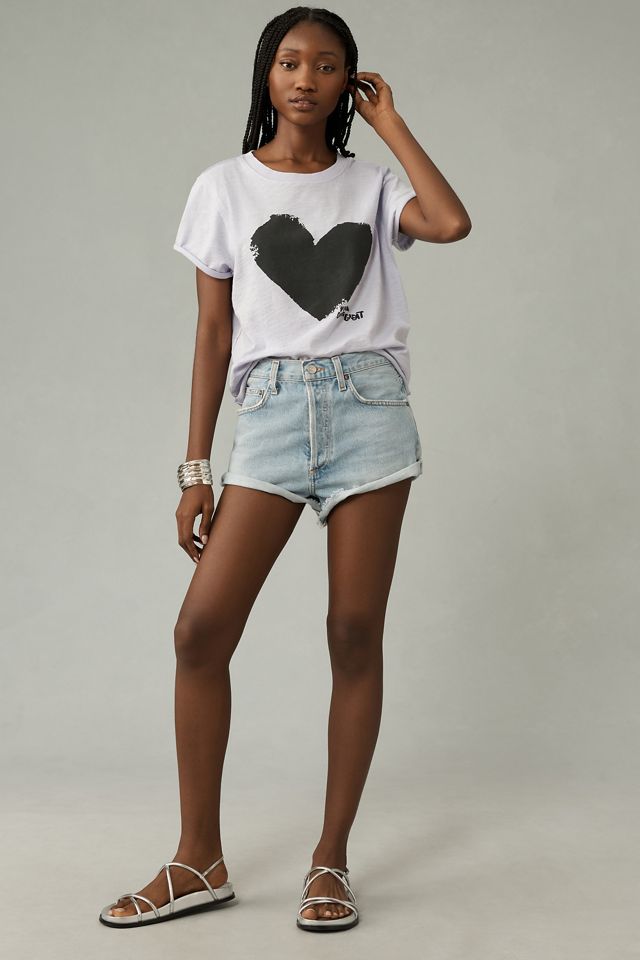 Chiara Perano Heart Graphic Tee #3