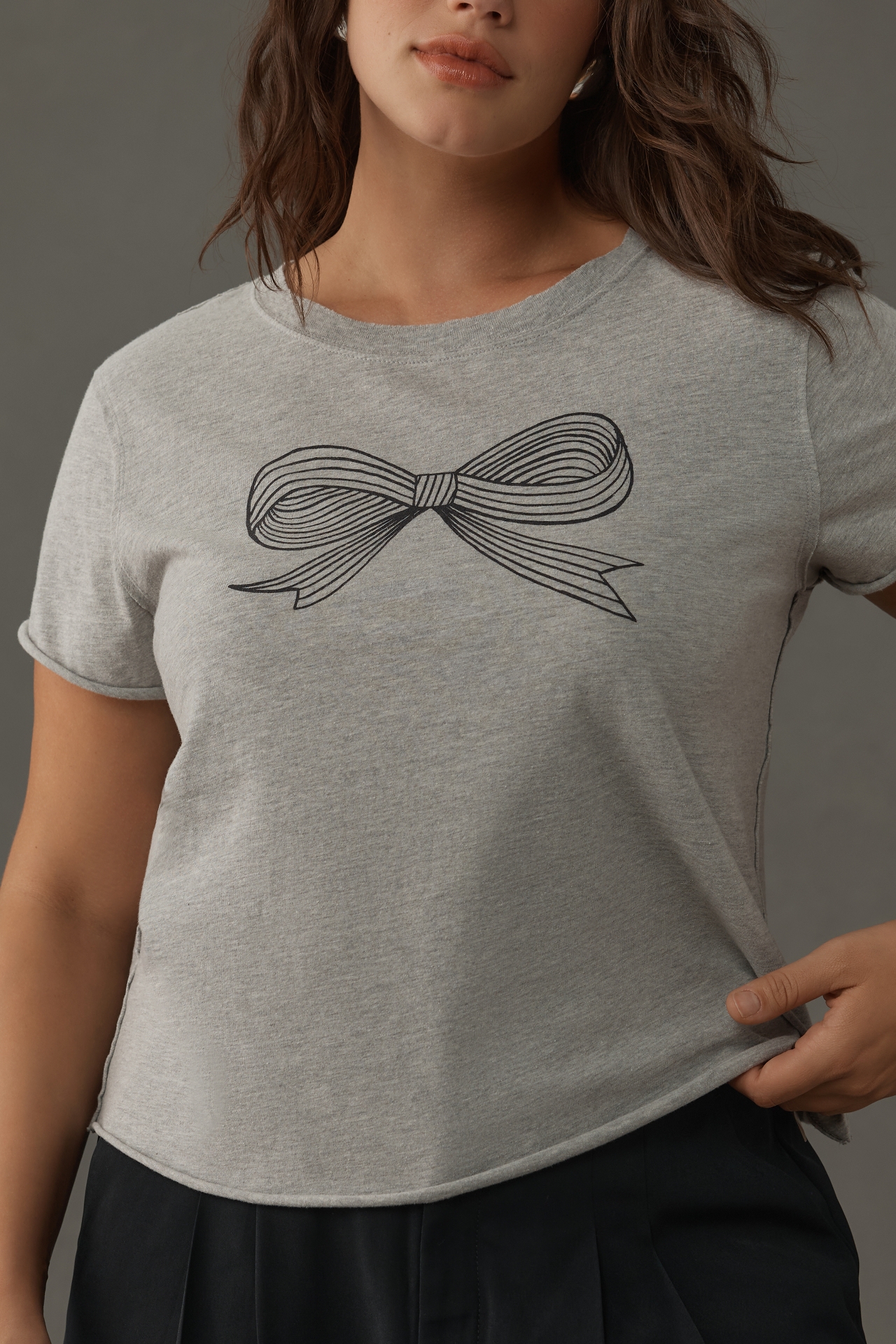 Roomytown Bow Graphic Tee