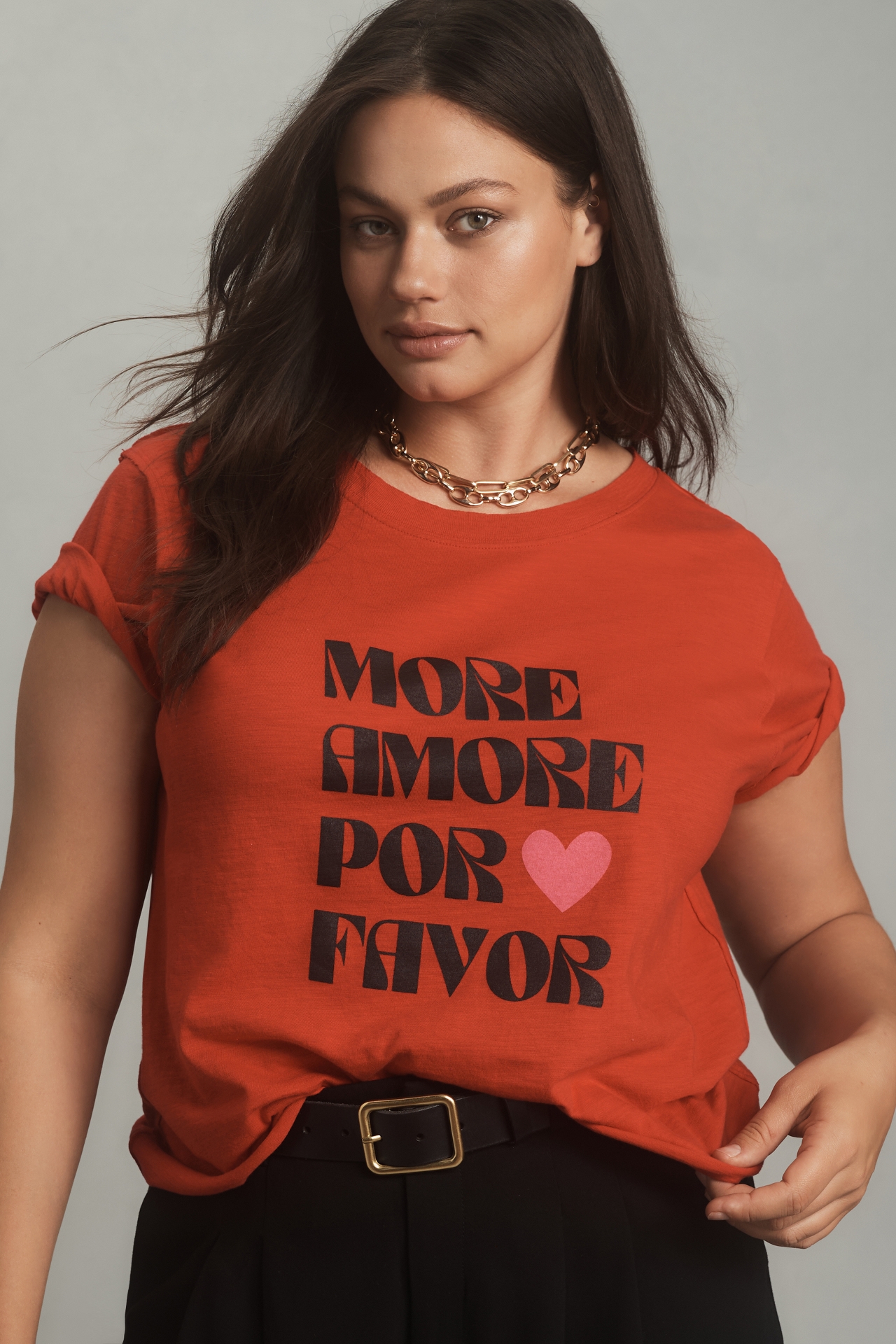 Daniela Berkhout More Amore Por Favor Graphic Tee