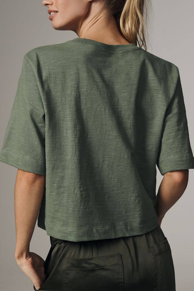 The Corey Short-Sleeve Boxy Tee by Maeve #1