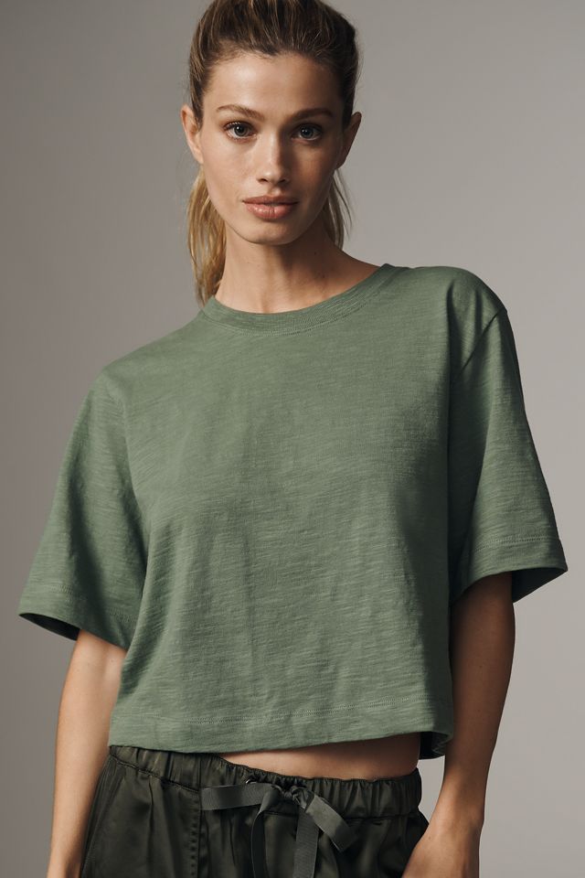The Corey Short-Sleeve Boxy Tee by Maeve #3