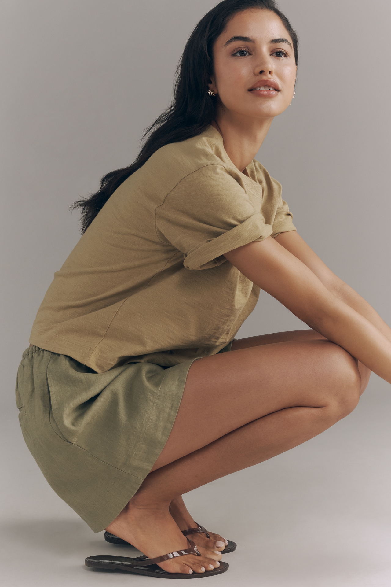 The Corey Short-Sleeve Boxy Tee by Maeve