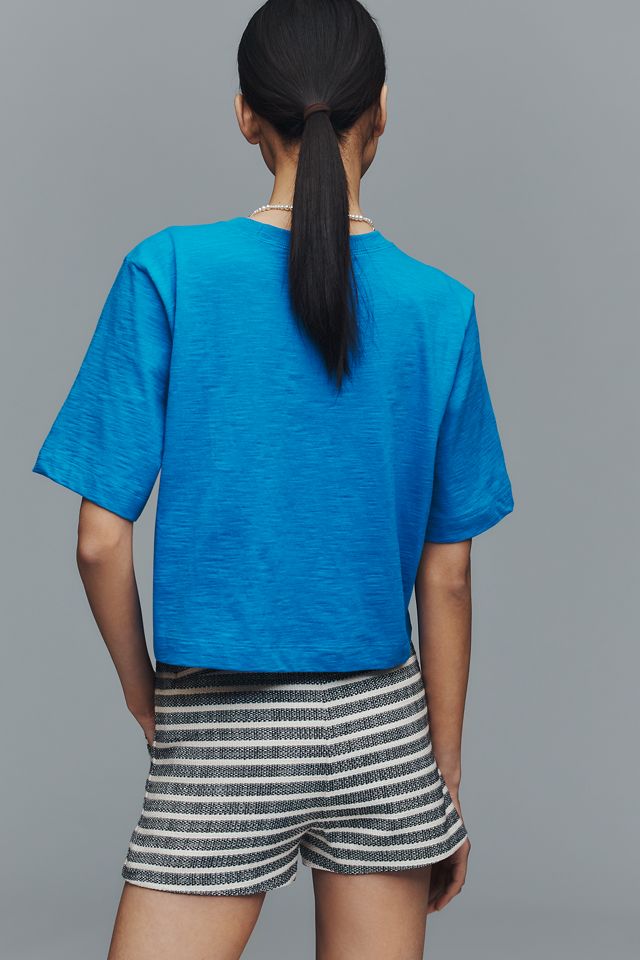 Maeve Corey Cotton Boxy Tee #2
