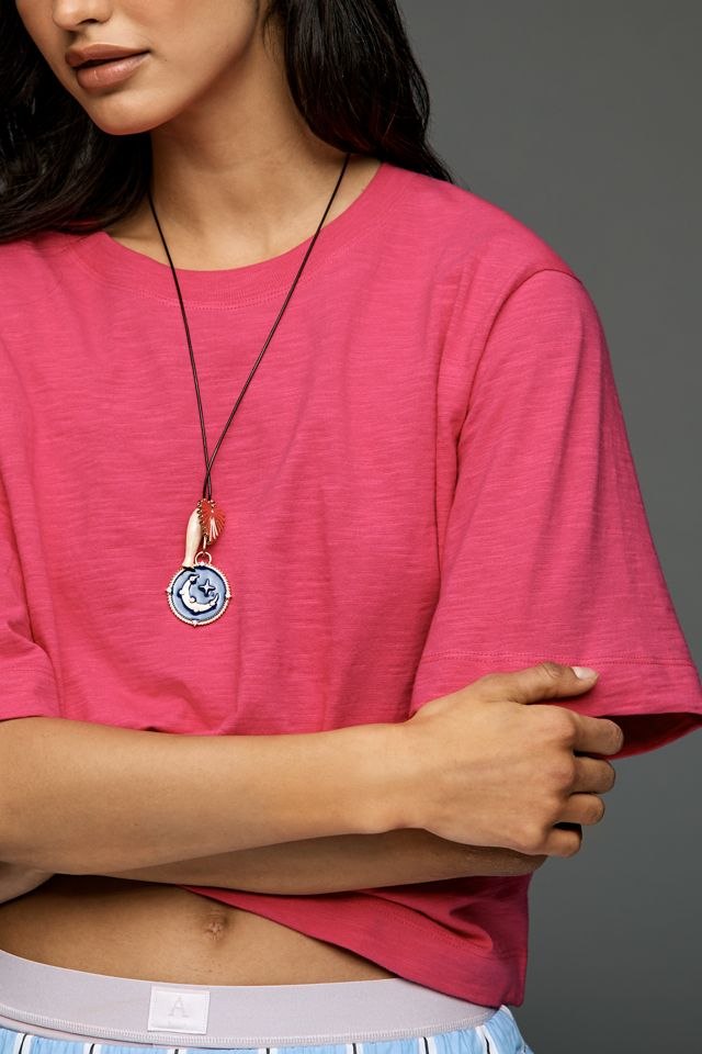 Maeve Corey Cotton Boxy Tee #1