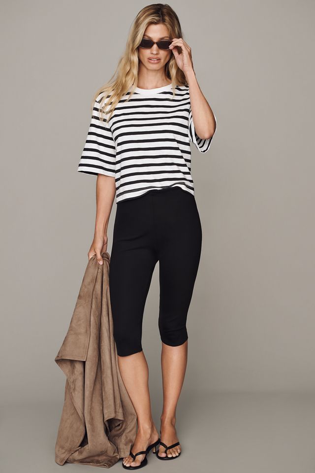 Maeve Corey Cotton Boxy Tee #1