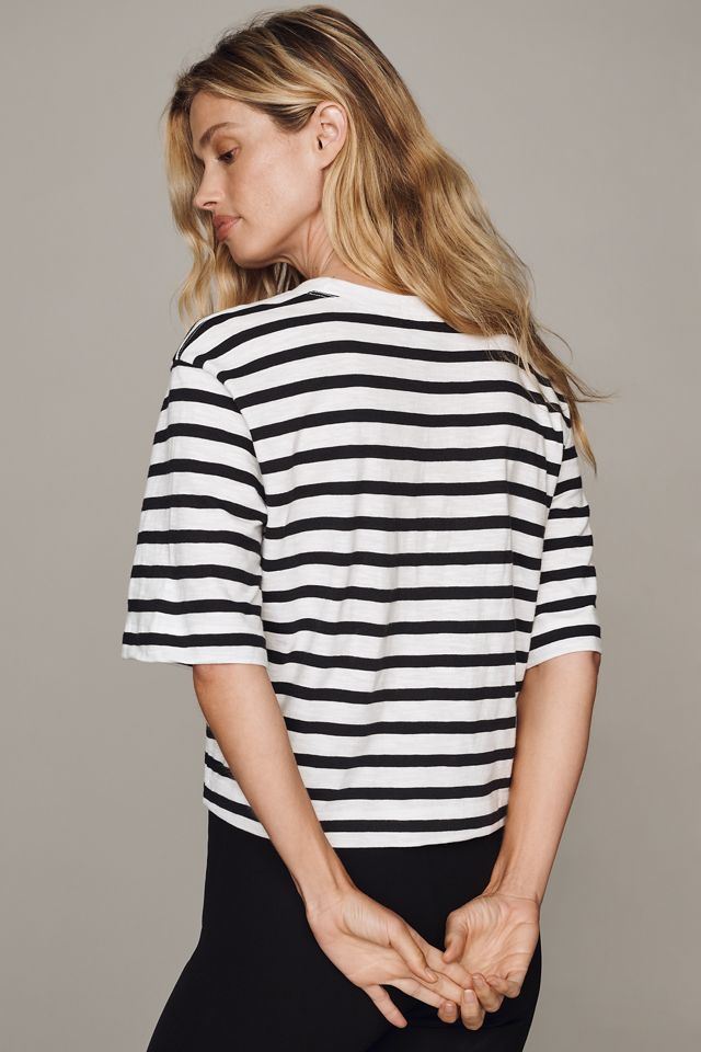 Maeve Corey Cotton Boxy Tee #2