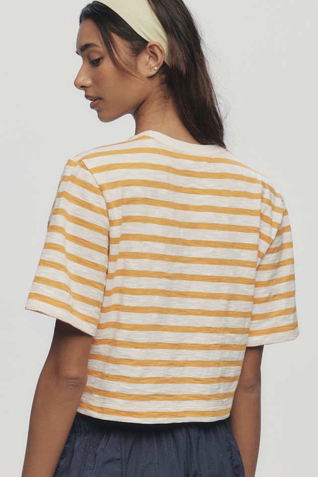 Maeve Corey Cotton Boxy Tee #1