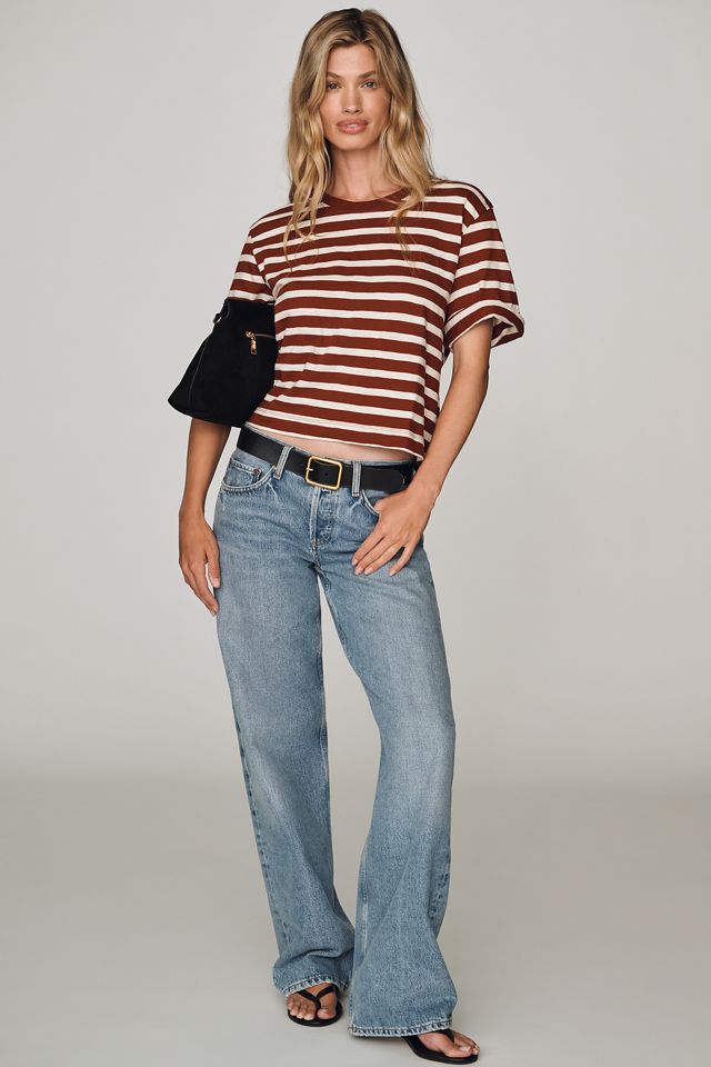 Maeve Corey Cotton Boxy Tee #1