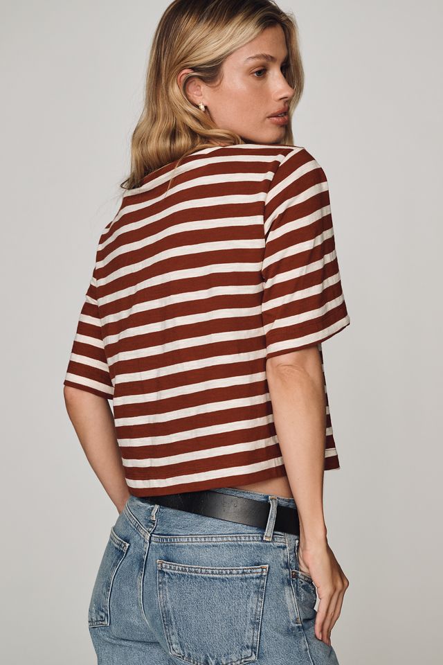 Maeve Corey Cotton Boxy Tee #2
