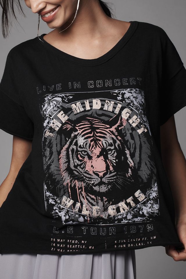 Pilcro The Midnight Wildcats Graphic Tee #3