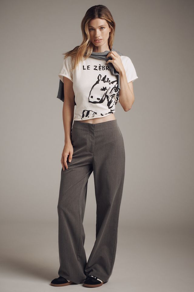 Olivia Sewell x Anthropologie Le Zebre Graphic Tee #3