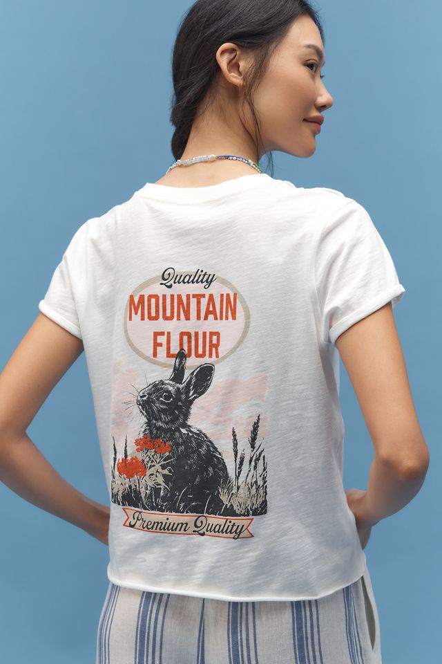 Maeve Magnolia Graphic Tee #1