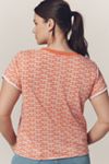 The Caitlin Boxy Tee by Maeve: Geo Printed Edition