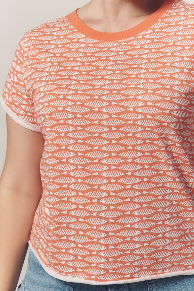 The Caitlin Boxy Tee by Maeve: Geo Printed Edition #6