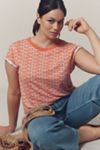 The Caitlin Boxy Tee by Maeve: Geo Printed Edition