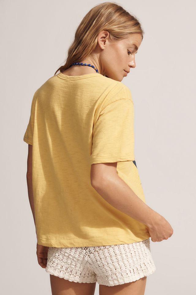 Pilcro Maine Graphic Ringer Tee #1
