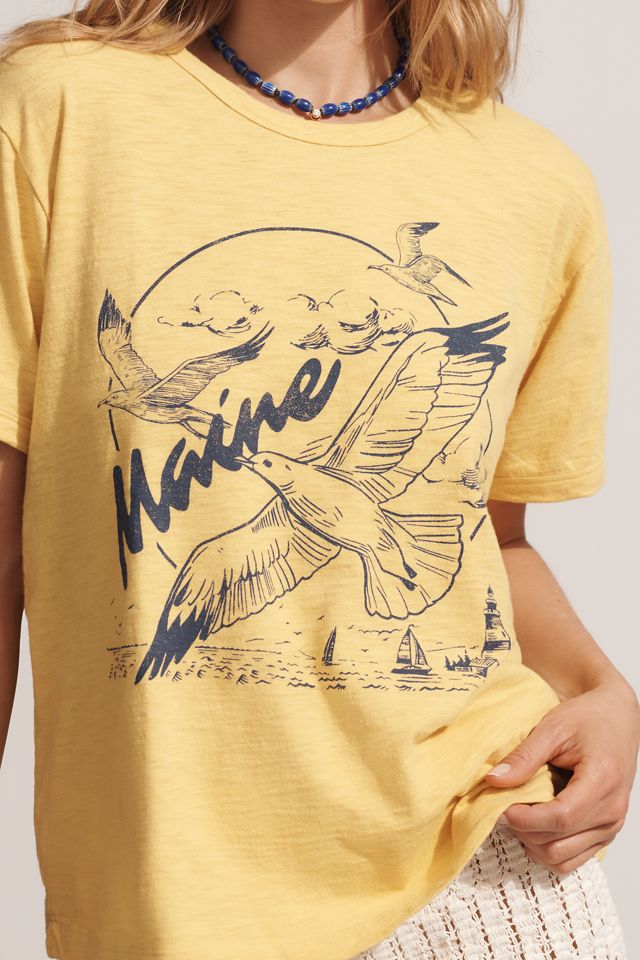 Pilcro Maine Graphic Ringer Tee #2