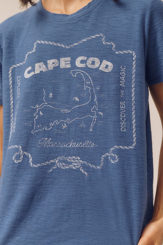 The Bennie Printed Cotton-Slub Crew-Neck Tee by Pilcro #3