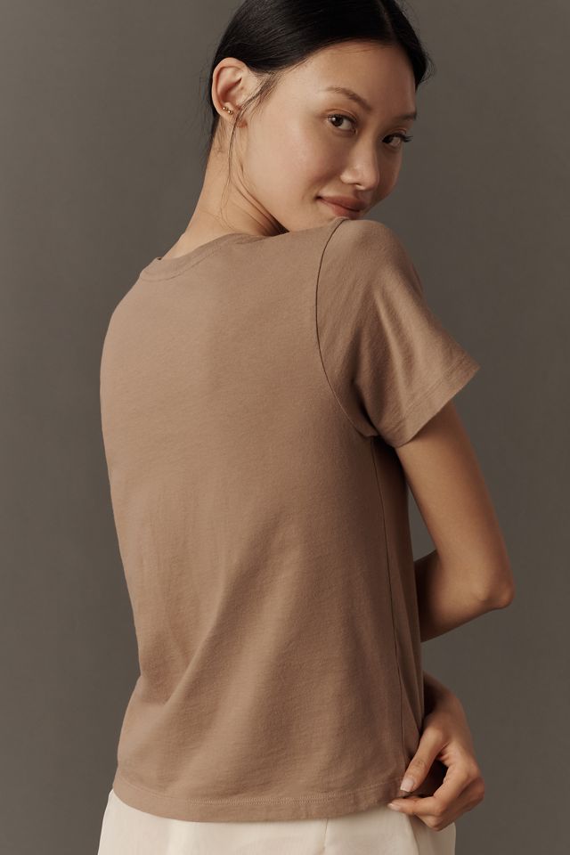 By Anthropologie Evelyn Cotton Everyday Tee #3