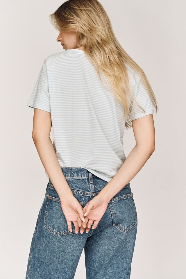 By Anthropologie Evelyn Cotton Everyday Tee #3