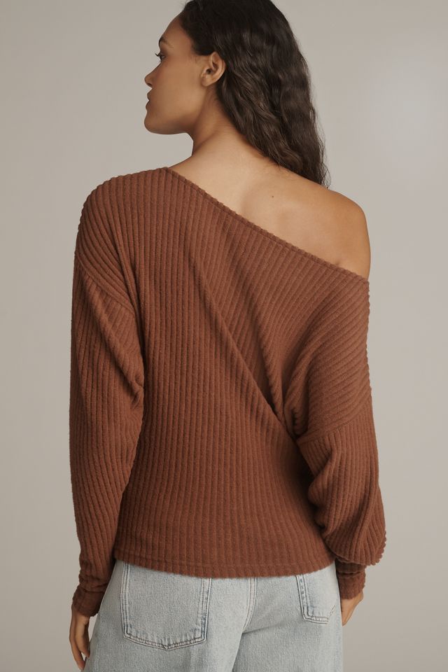 Pilcro Long-Sleeve Cozy Top #1