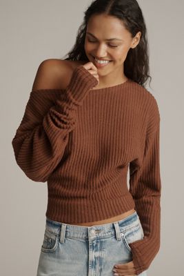 Pilcro Long-Sleeve Cozy Top
