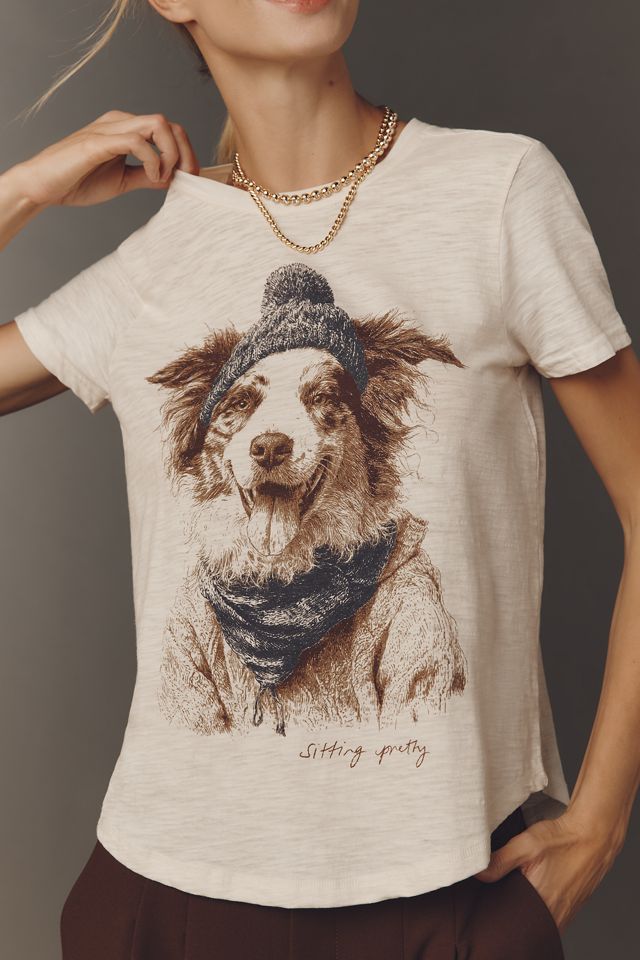 The Bennie Short-Sleeve Animal Icon Tee by Pilcro #2