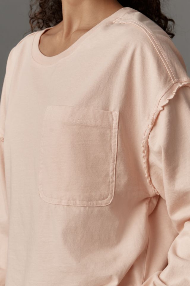 Pilcro Long-Sleeve Boyfriend Tee #3