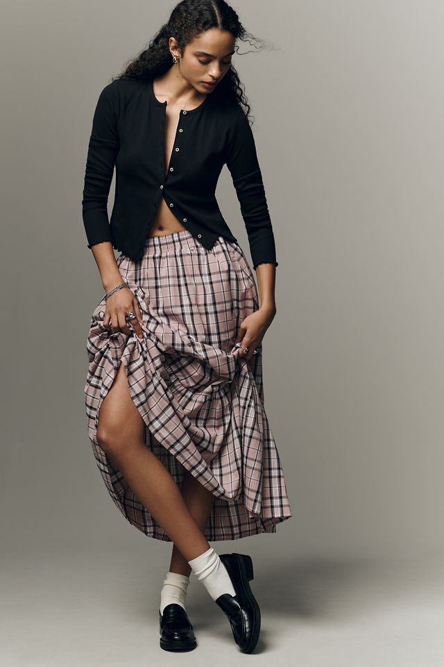 Pilcro Long-Sleeve Ruffle-Hem Cardigan #3