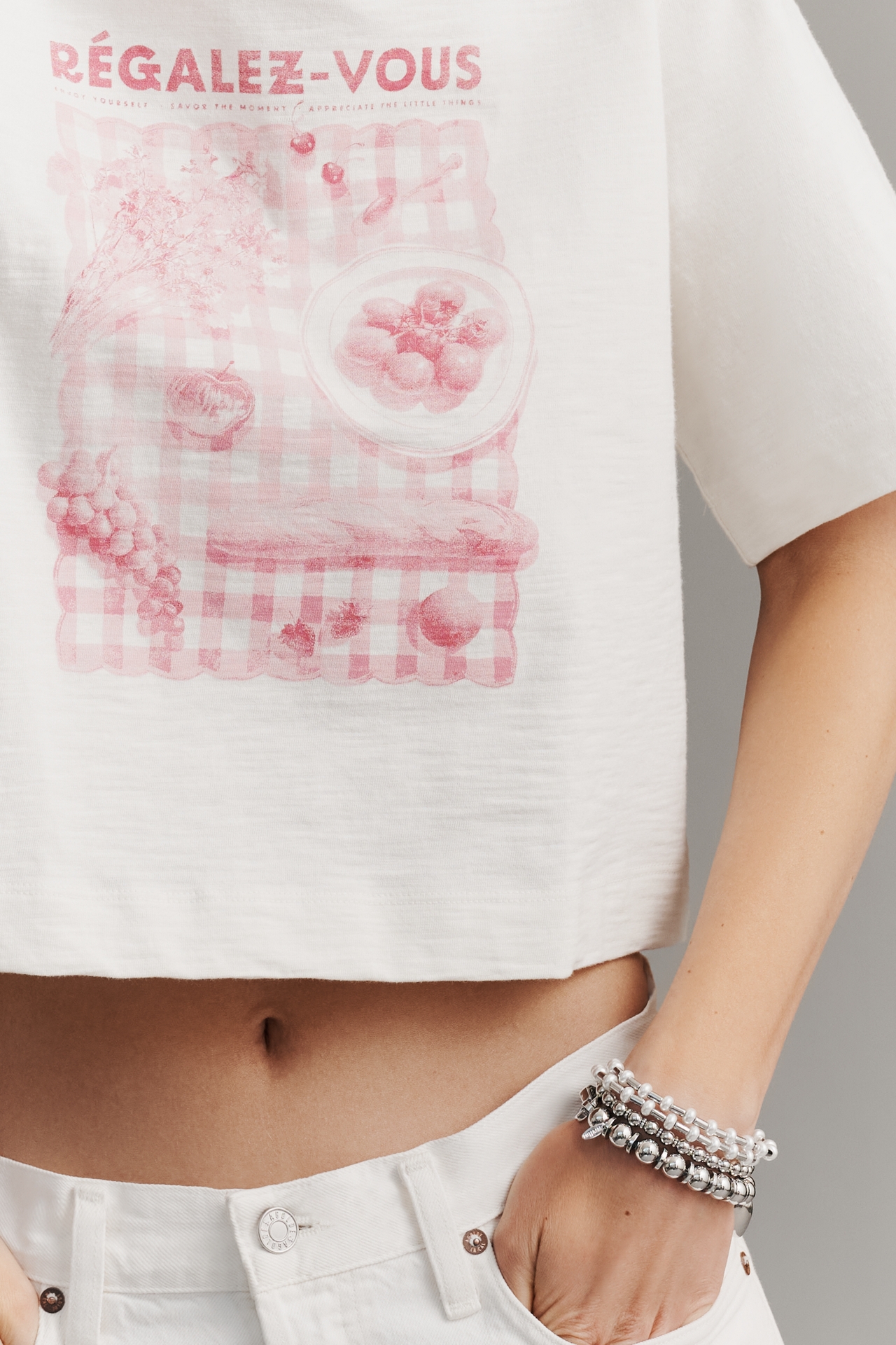 The Cory Short-Sleeve Boxy Tee by Maeve