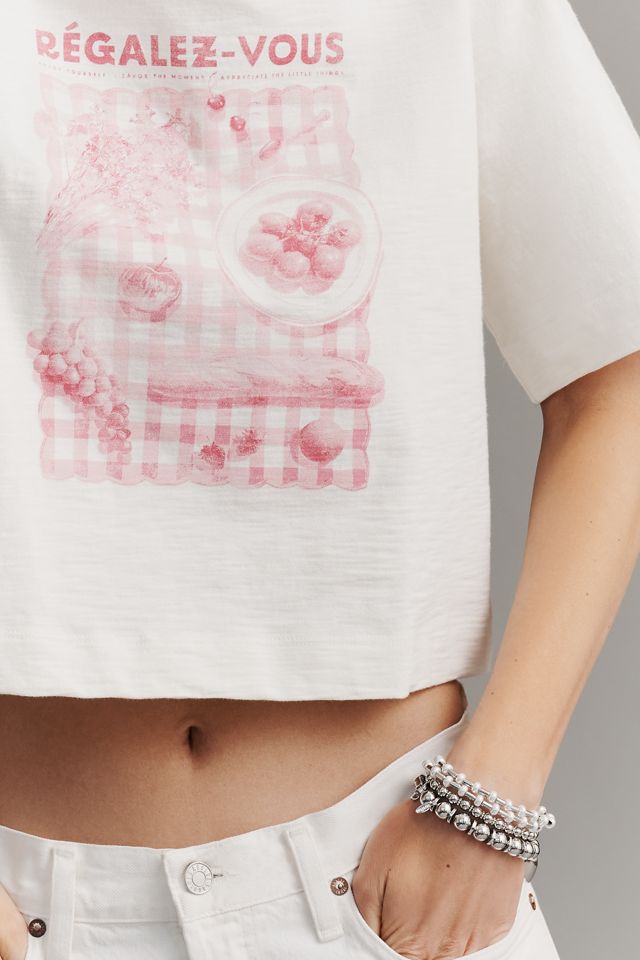 La Camiseta Cory de Manga Corta y Corte Holgado de Maeve #2