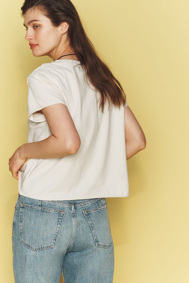 Maeve Caitlin Cotton Boxy Tee #1
