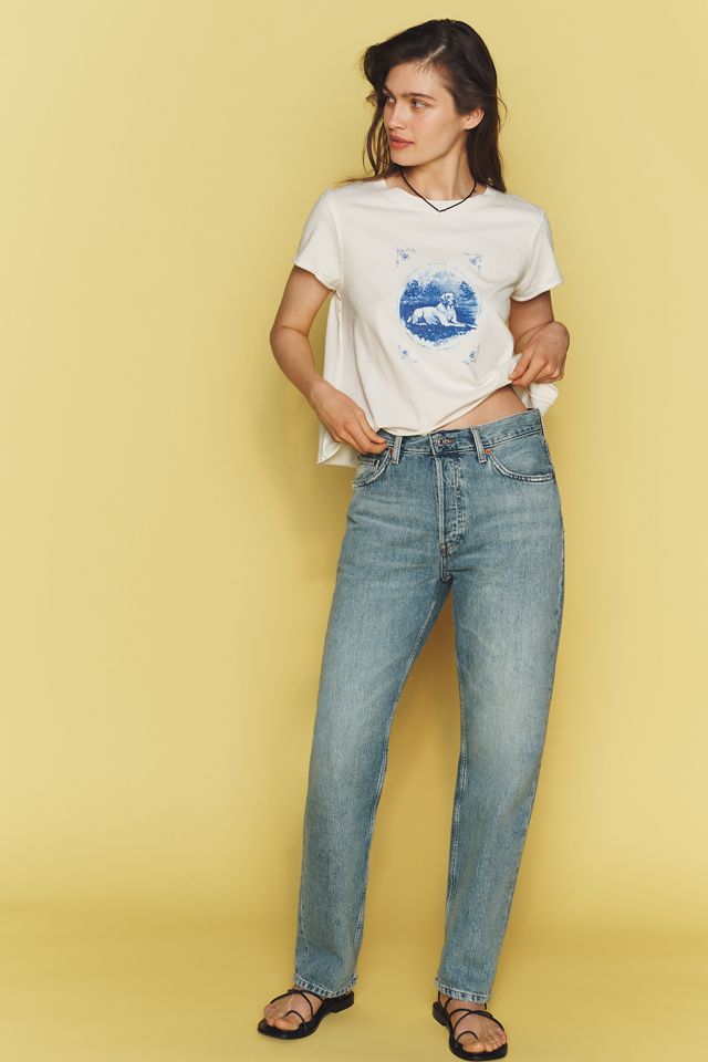 Maeve Caitlin Cotton Boxy Tee #3