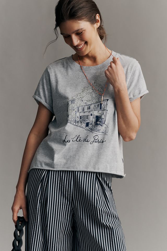 Maeve x Laura Cruse Graphic Boxy Tee #3