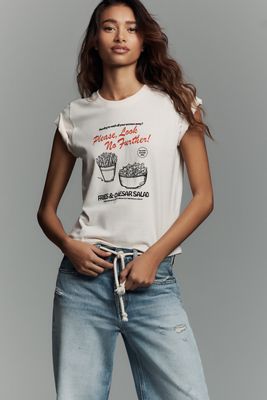 By Anthropologie x Mlgrs Design Cotton Graphic T-Shirt