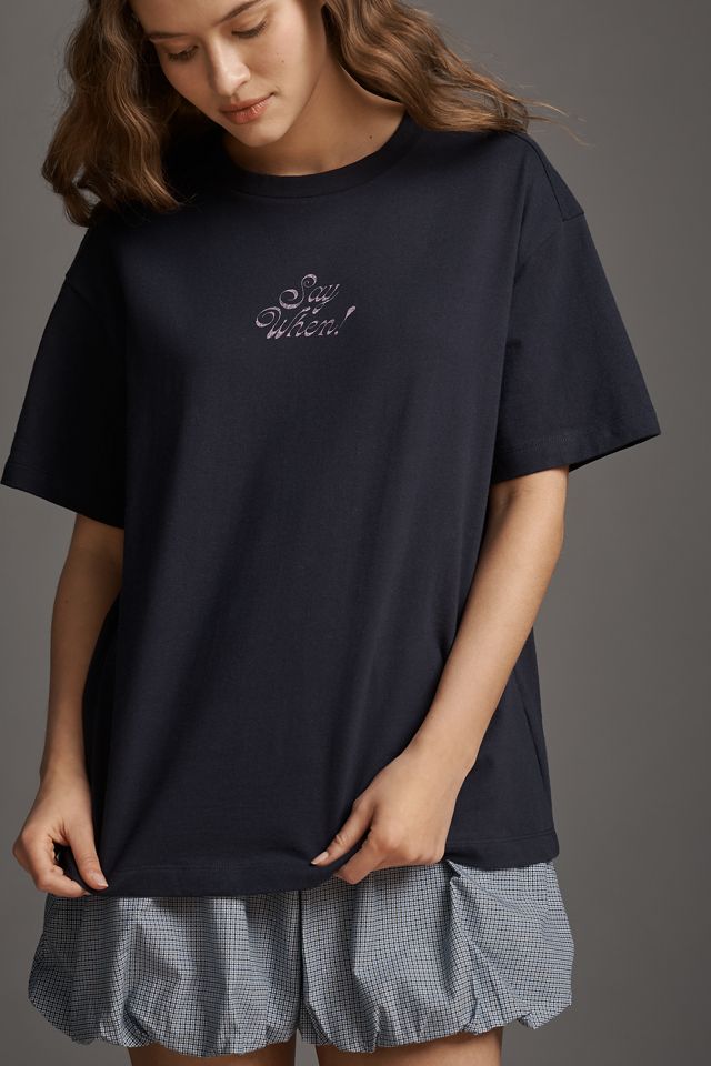 By Anthropologie Cotton Graphic Tee #2