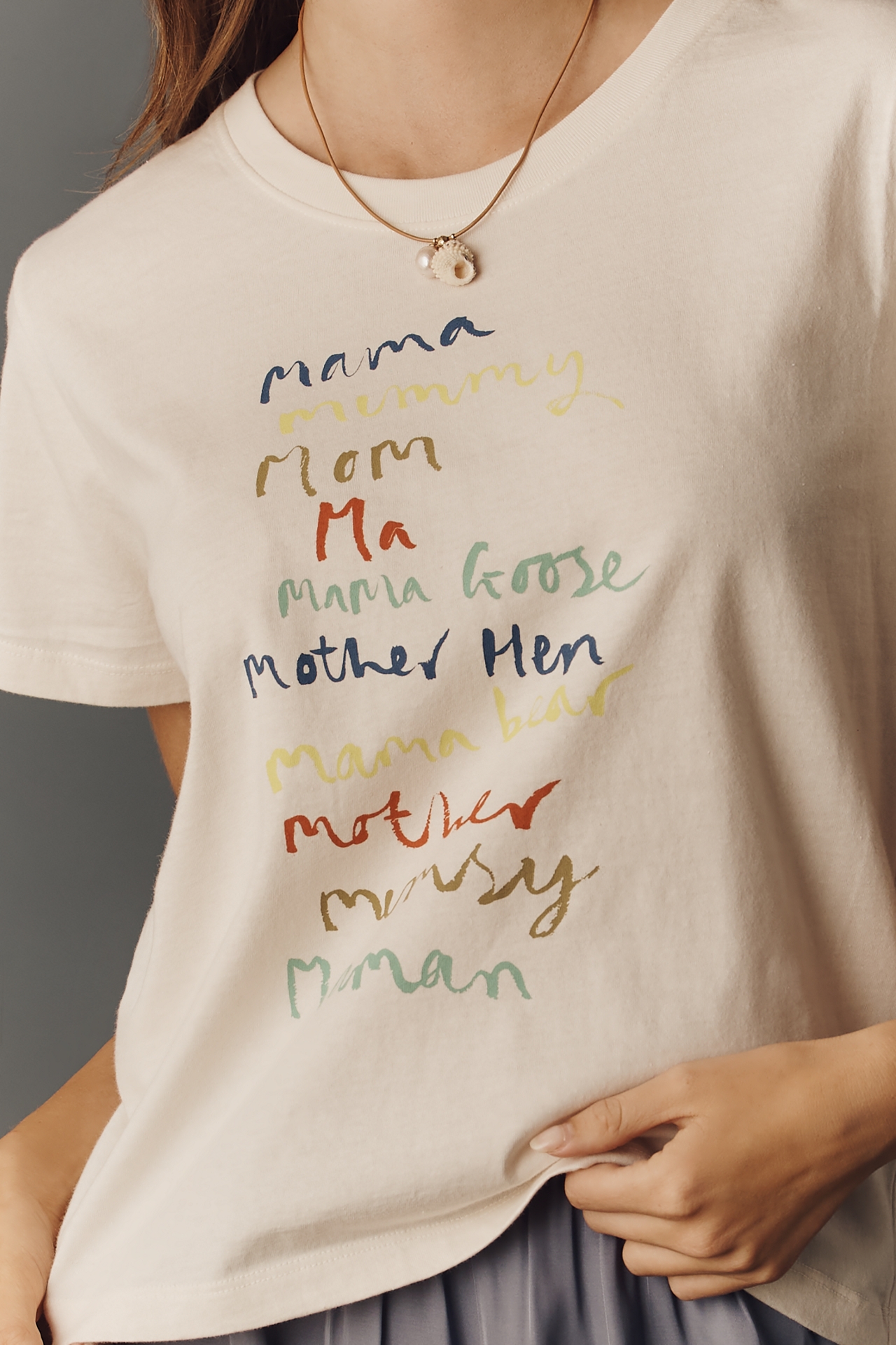 By Anthropologie x Olivia Sewell Cotton Tee