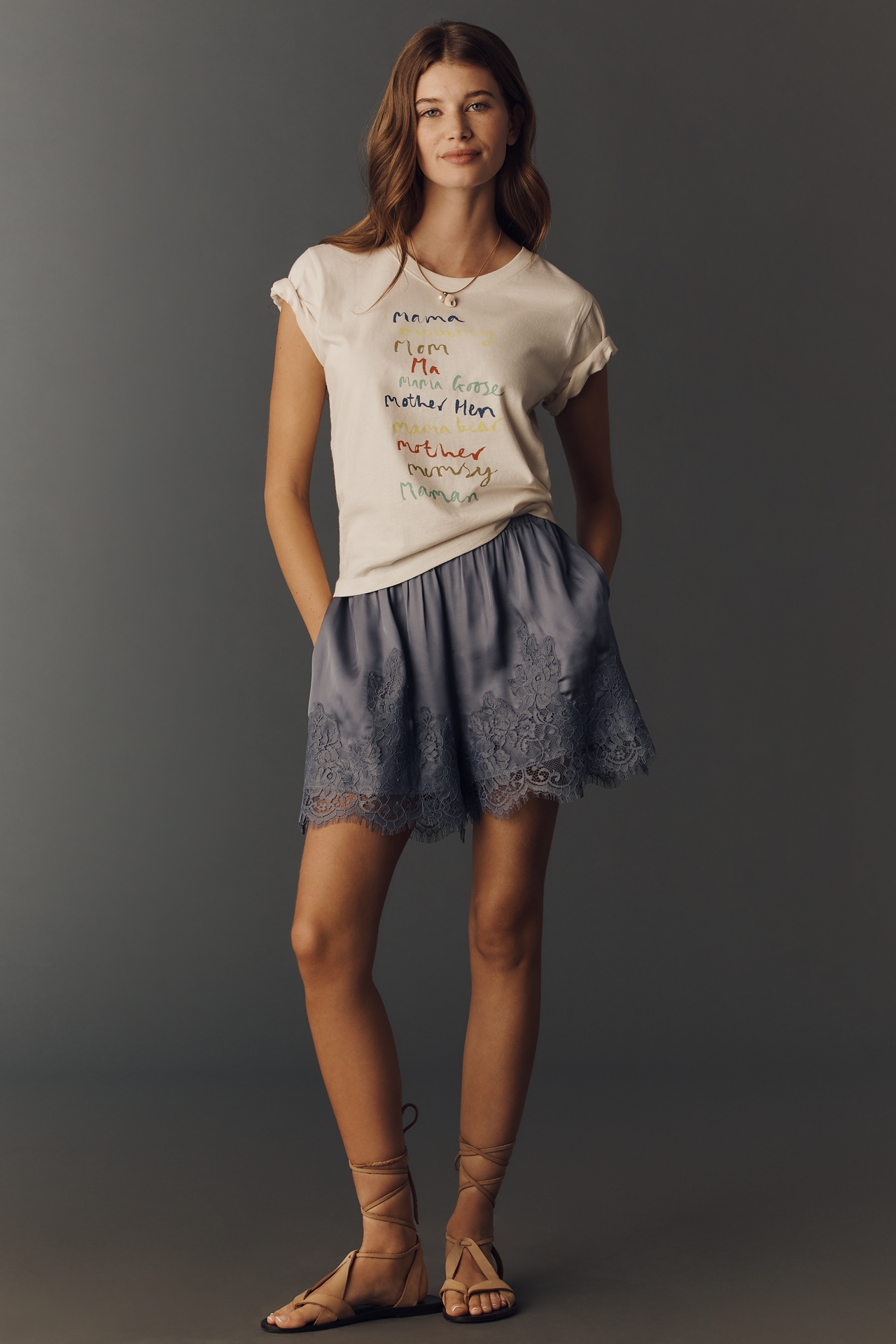 By Anthropologie x Olivia Sewell Cotton Tee