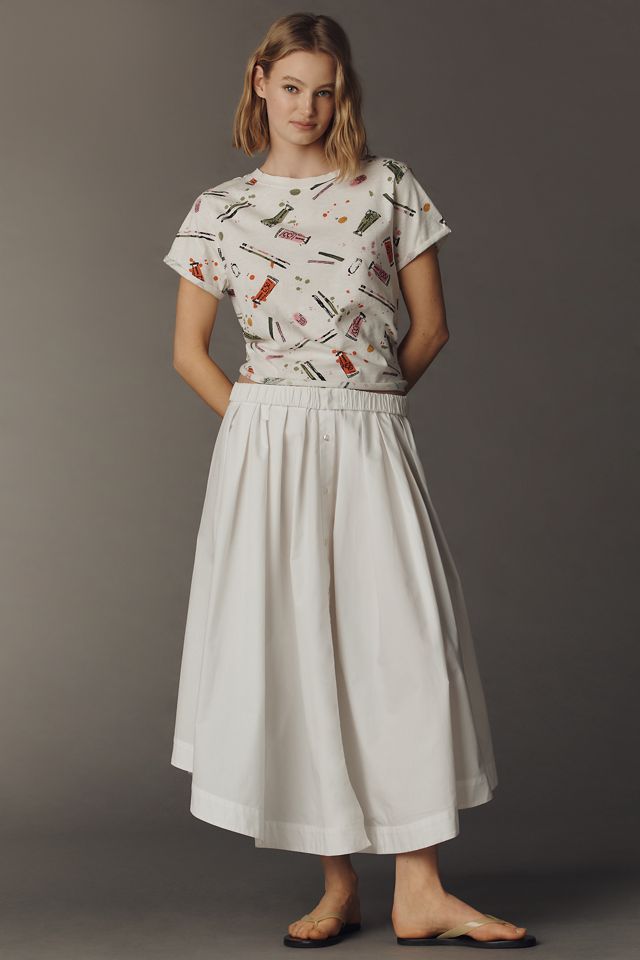 The Dylan Mierzwinski Caitlin Boxy T-Shirt by Maeve | Anthropologie