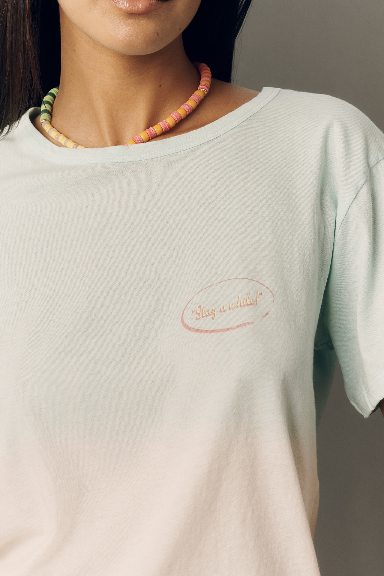 Pilcro 100% Cotton Heritage Ringer Tee